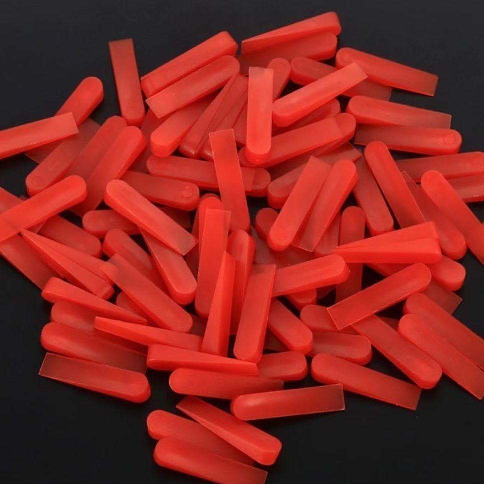 瓷砖小插片定位调平器调缝贴砖瓦工隔缝小楔子贴墙留缝黄色划线,淘宝优惠券,粉丝福利购,淘宝优惠卷