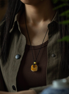 孤品仅此一件和田玉吊坠玉佩玉石