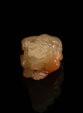 大善堂孤品寿山石貔貅吊坠项链