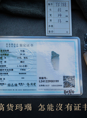 孤品【玛瑙·财源貔貅】手工雕刻貔貅招财项链黑色吊坠  一物一证