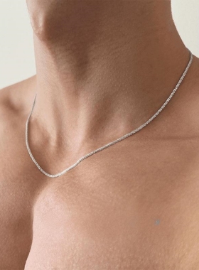 满天星闪光项链简约百搭小众