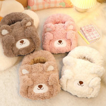 Cute Cartoon Small Bear Bear Anti-Chill Warm Foot Bag Thickened Plush Smart Explosion-Proof Washable Warm Feet Bao Hot Water Bag