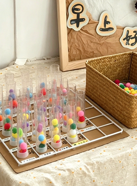 幼儿园手工区diy创意艺术签到台进牌区贴纸亚克力玻璃相框名字贴