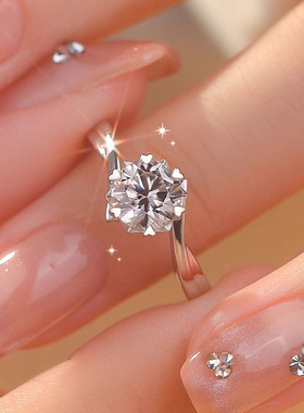 足银999闭口戒指女时尚纯银女戒