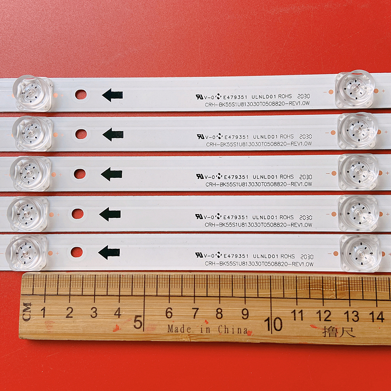 适用海信HZ55A65E HZ55A68E HZ55A67E灯条 JL.D55081330-003GS-M- - 图0