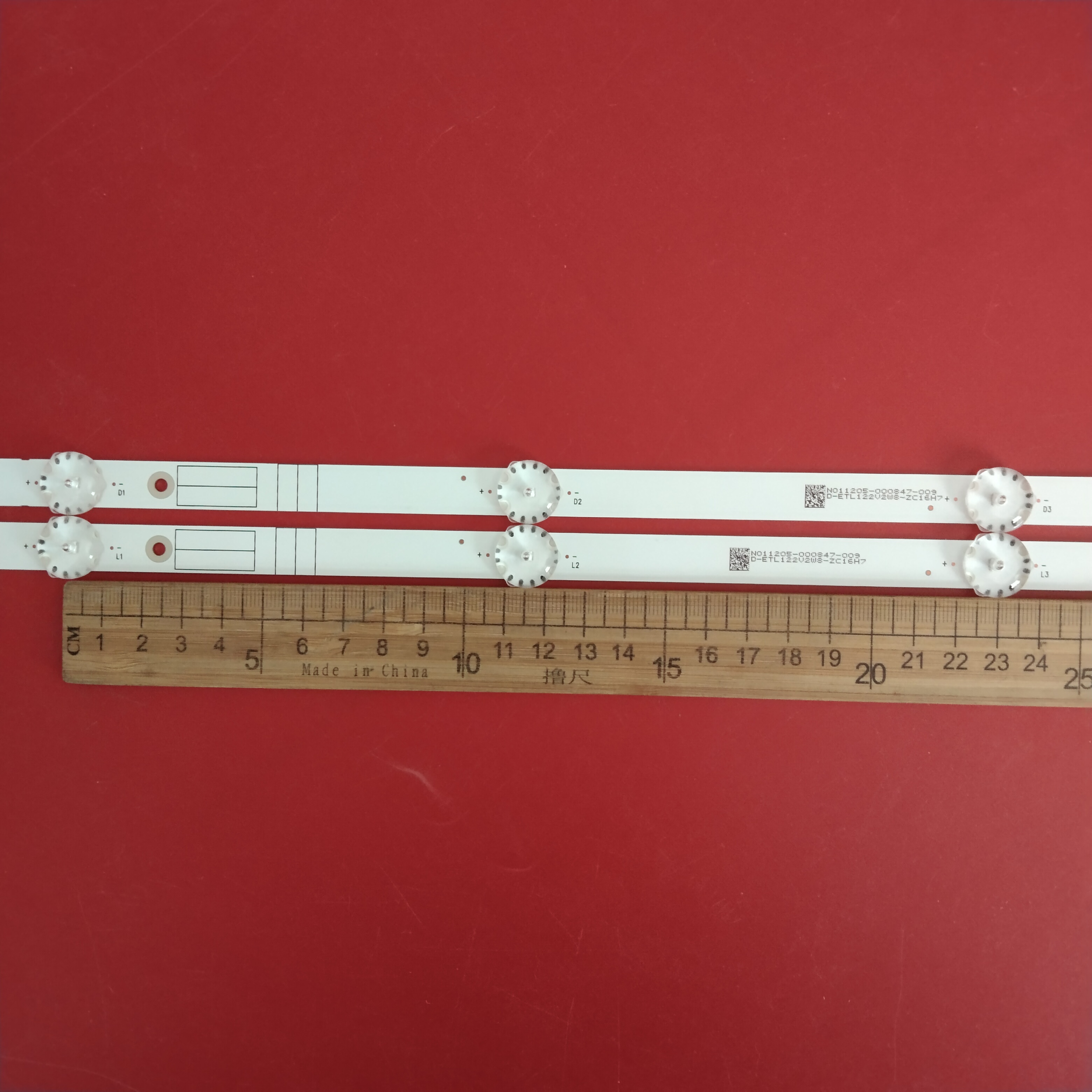 适用创维43G22 43H3 43H4 43A4酷开43P31灯条SW43D08-ZC62AG-06D - 图2