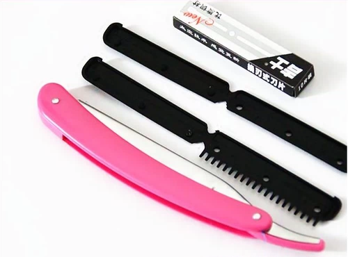 Профессиональные волосы стрижка с ножом для ремонта бритвы.