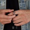 Xingmang I original handmade ring 999 sterling silver for men and women retro old niche versatile open ring jewelry trend
