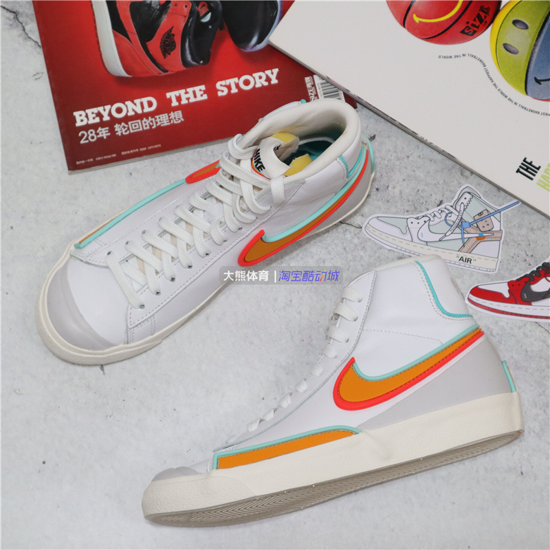 专柜正品耐克NIKE Blazer Mid '77中帮复古休闲板鞋DQ5080 DD3111