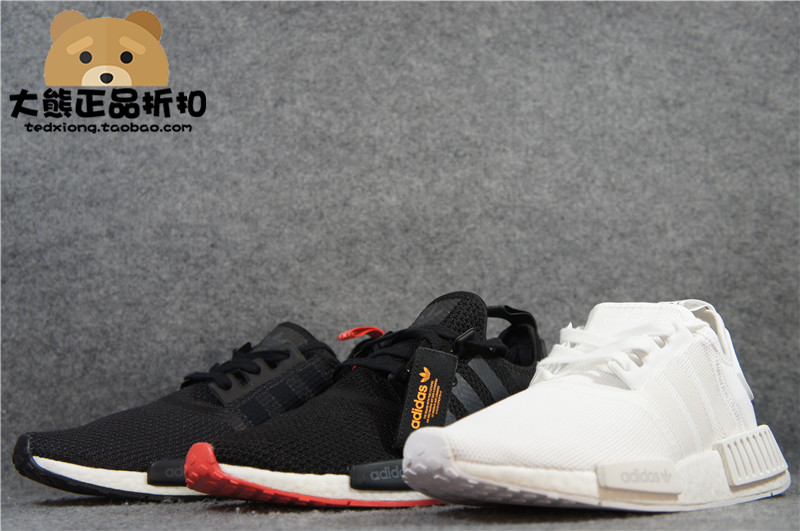 Adidas/三叶草正品NMD R1R2跑步鞋DB3586 CQ2413 CQ2402 B37648-图0