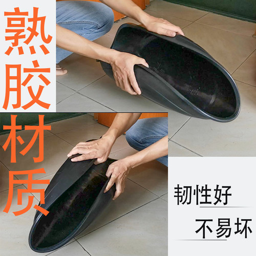 喂鸡料盆鸡食槽牛津料槽养鸡神器喂猪盆小猪槽鸭鹅饲料槽喂食器 - 图1