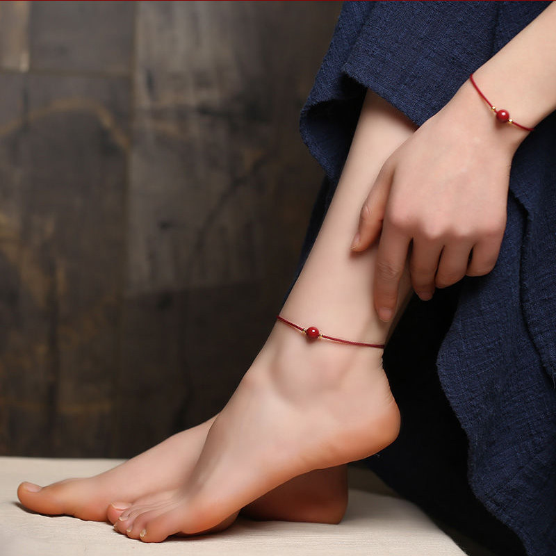 2026本命年红绳手链朱砂手链男女大红手绳脚绳脚链男女礼物,淘宝优惠券,粉丝福利购,淘宝优惠卷