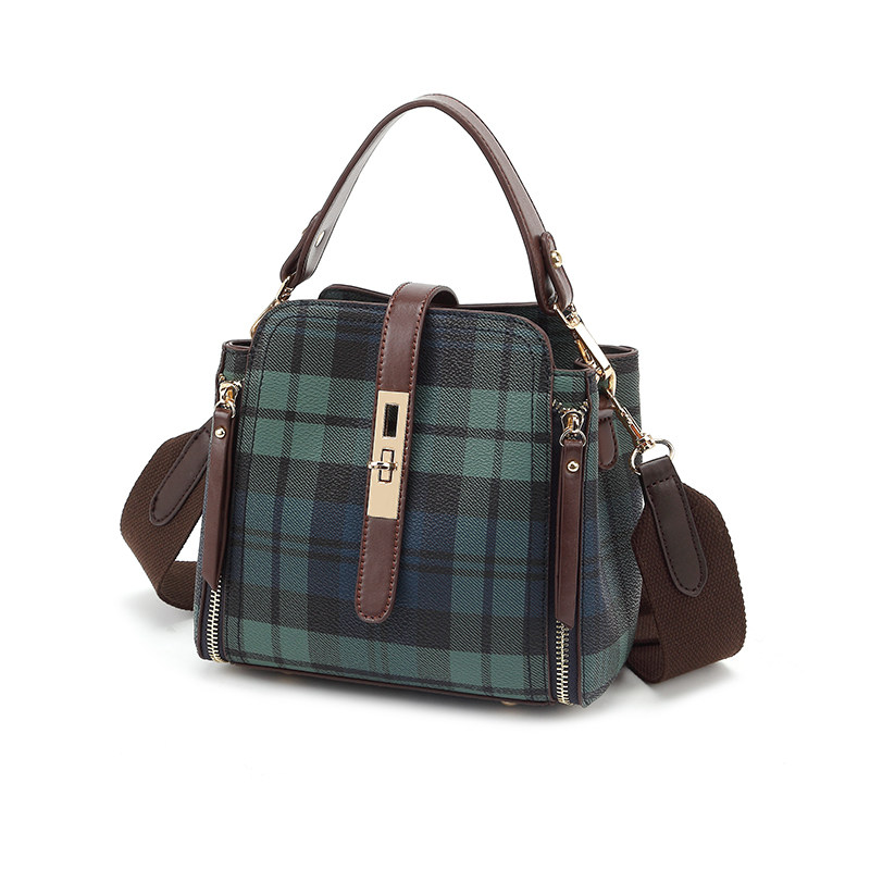 女小ck 2020新款格子纹小包包 法贝莎女士包袋