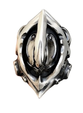 长钩机甲指环时尚个性开口指环