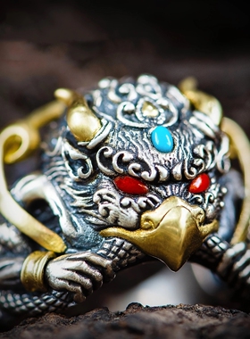 男士霸气时尚个性可调节指环