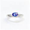 Simple natural sapphire ring