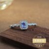 Natural tanzanite ring