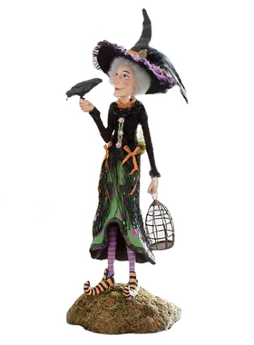 万圣节跨境新品女巫树脂卧室