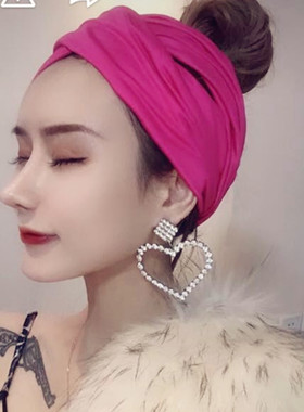 特价流行宽发带ins交叉欧美