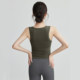 Shockproof yoga vest women's sports bra with chest pads