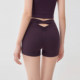 Women's three-point yoga shorts summer high-waist butt-lifting sports pants