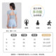Yoga wear women's sports short-sleeved fitness top with chest pad