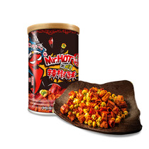 Wanwang Mr HOT Hot Man Series chili shortness snack puffed food Spicy Foods 120g