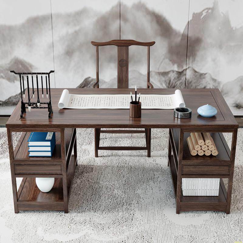 实木书桌中式书画桌画案办公桌国学桌办公桌办公桌书法桌家用桌子 - 图0