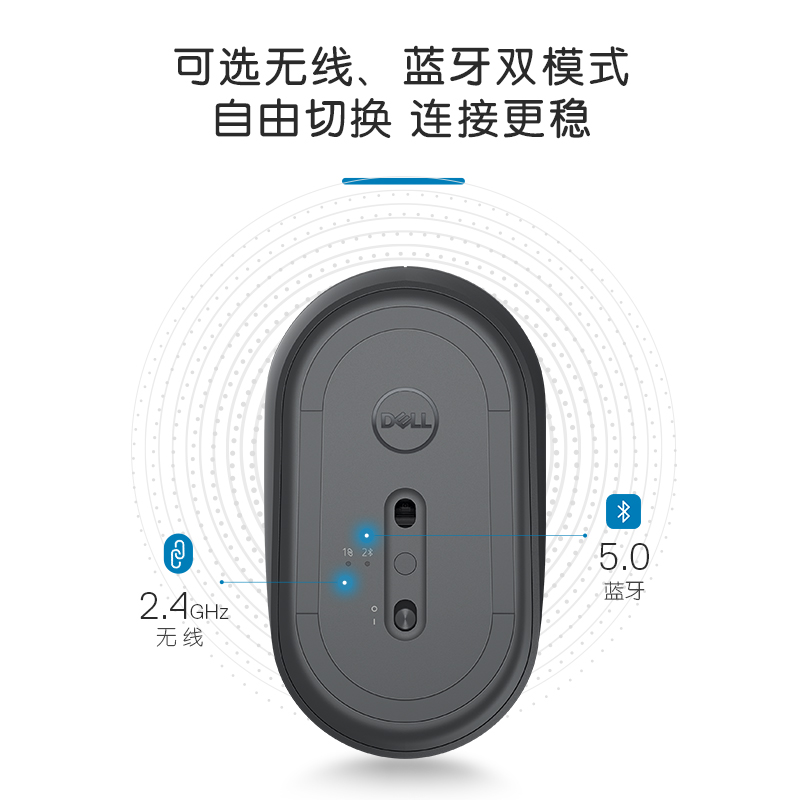 Dell/戴尔无线蓝牙鼠标MS3320W多彩办公适用小米苹果华为联想 - 图1