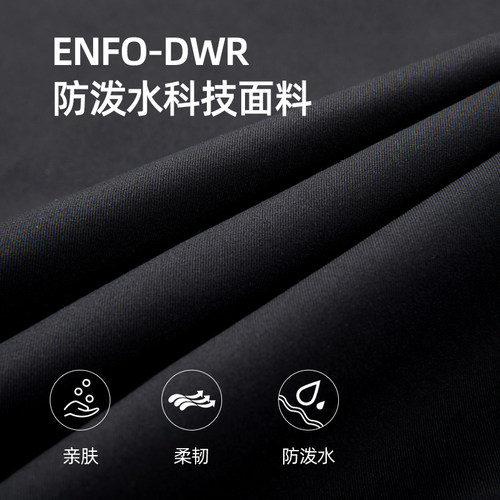 骆驼男装束脚工装裤男秋冬季宽松户外运动防泼水黑色休闲长裤子 - 图2