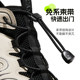 Anti-collision, breathable, drainage and wear-resistant traction outsole