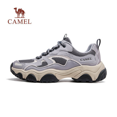 骆驼复古户外老爹鞋男