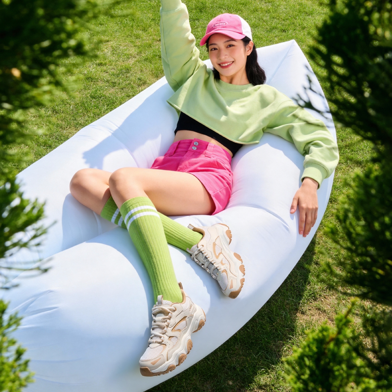 骆驼男鞋2026春季新款透气复古百搭软弹耐磨增高城市户外老爹鞋