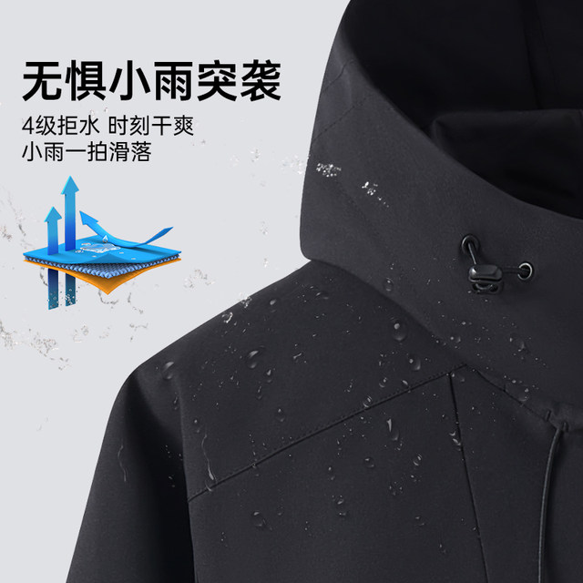 Camel functional work jacket water repellent
