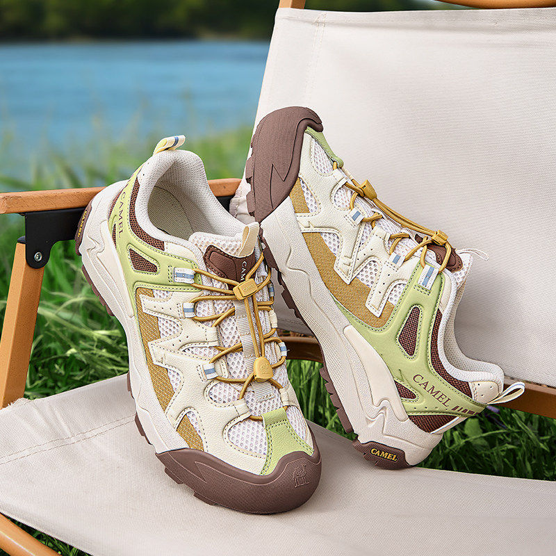 【王俊凯同款】骆驼云山2代男鞋夏季户外鞋男透气徒步运动鞋女款