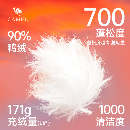 Верблюжий мужской пуховик в парном стиле, мужская новинка 2025 года, зимняя водоотталкивающая теплая куртка с капюшоном для хлеба