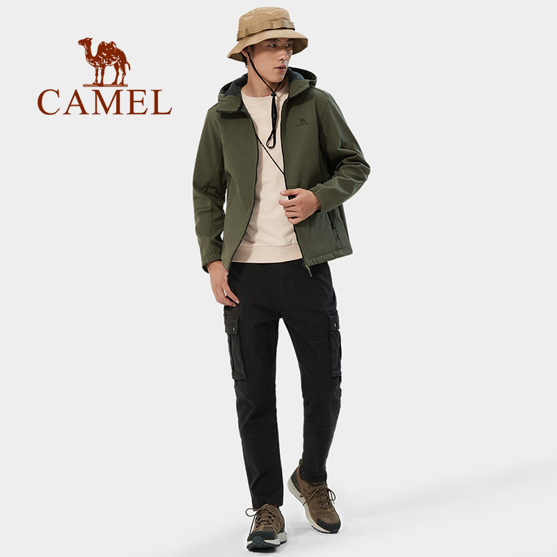 Camel 骆驼 情侣款 户外全天候防护摇粒绒软壳冲锋衣 天猫优惠券折后￥219包邮（￥1199-980）男、女多色可选