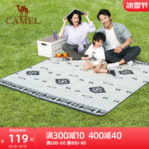Camel Outdoor National Wind Picnic Mat Thickened Waterproof Camping Wild Cooking Cushion Portable Sleeping Mat Camping Anti-Tide Mat