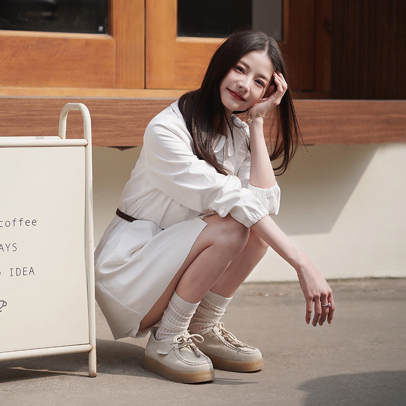 骆驼女鞋2025秋冬女时尚百搭增高深口单鞋袋鼠鞋一脚蹬休闲鞋,淘宝优惠券,粉丝福利购,淘宝优惠卷