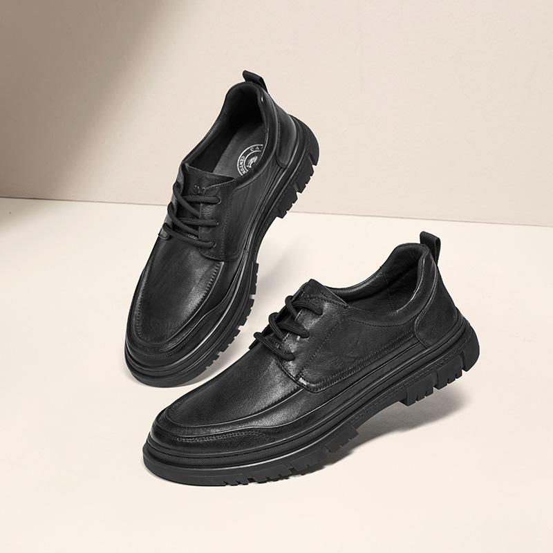  骆驼服饰休闲皮鞋