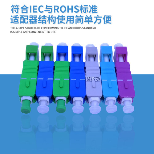 LC FC SC ST E2000 LSH DIN SMA单模公母型光纤转接器转换头 阴阳耦合器法兰盘通光笔光纤设备仪器接口转换器 - 图2