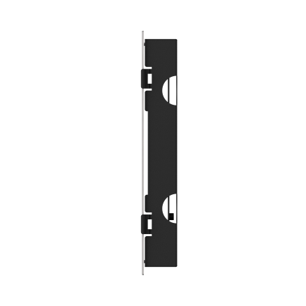 Hikvision 7-inch face recognition access control and attendance all-in-one machine F72M concealed back box embedded back box