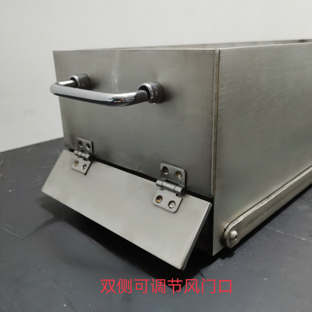 Ultra-thick 3.5mm 304 stainless steel barbecue grill household skewers oven commercial oven charcoal skewers oven food grade