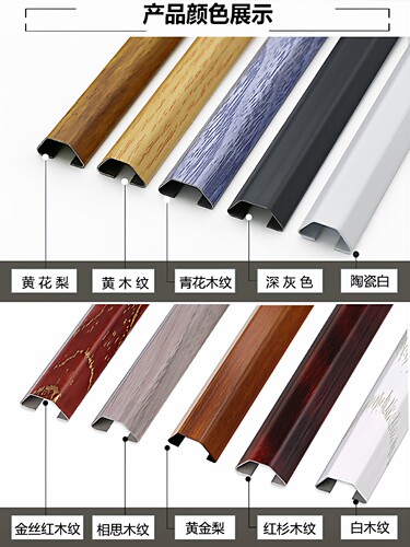 不锈钢线槽明装地槽地线槽压线槽明线走线电缆神器金属走线槽防踩 - 图2