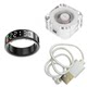 Smart ring heart rate blood oxygen sleep praise counting brush video waterproof display time smart Ring photo taking