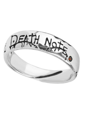 死亡笔记戒指 cos二次元动漫周边 夜神月L死神 指环饰品