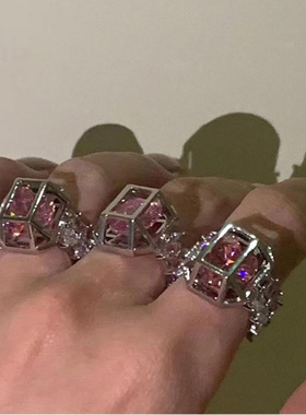 林小宅同款戒指女指环原创设计食指戒新款潮