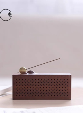 物宜本兮烟月蓝牙音响品香音乐香插高档商务年会公司礼品定制LOGO