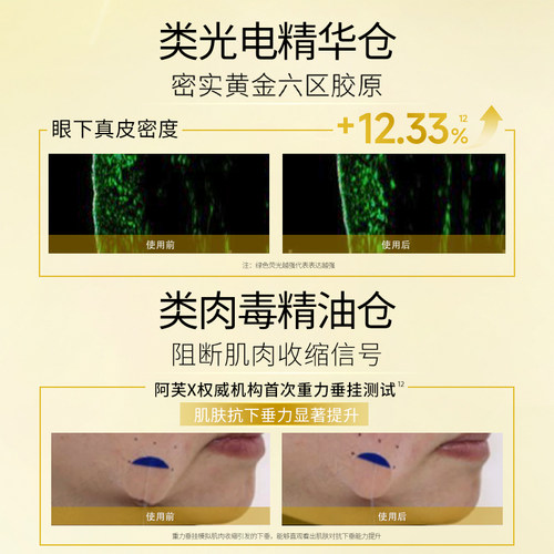 【U先派样】阿芙面眼组合胶囊精华去黄提亮4粒Y - 图2