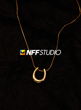 钛钢镀金几何锁骨链通用